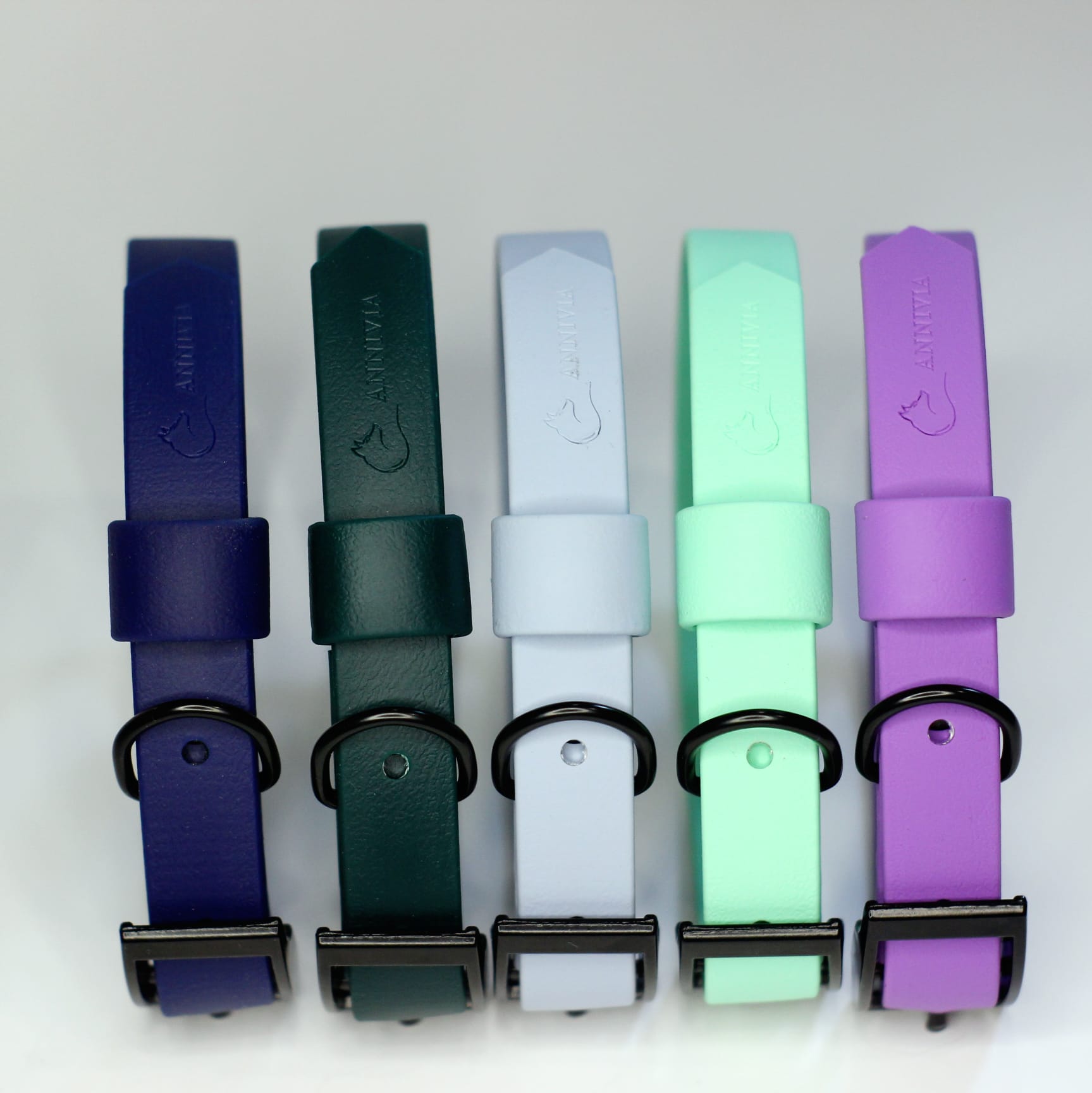 BioThane klasiskā kakla siksna 19mm, zelta furnitūra