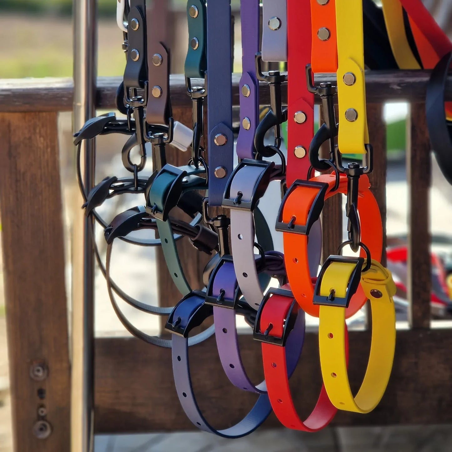 BioThane kakla siksna 19mm kucēniem, dažādas krāsas