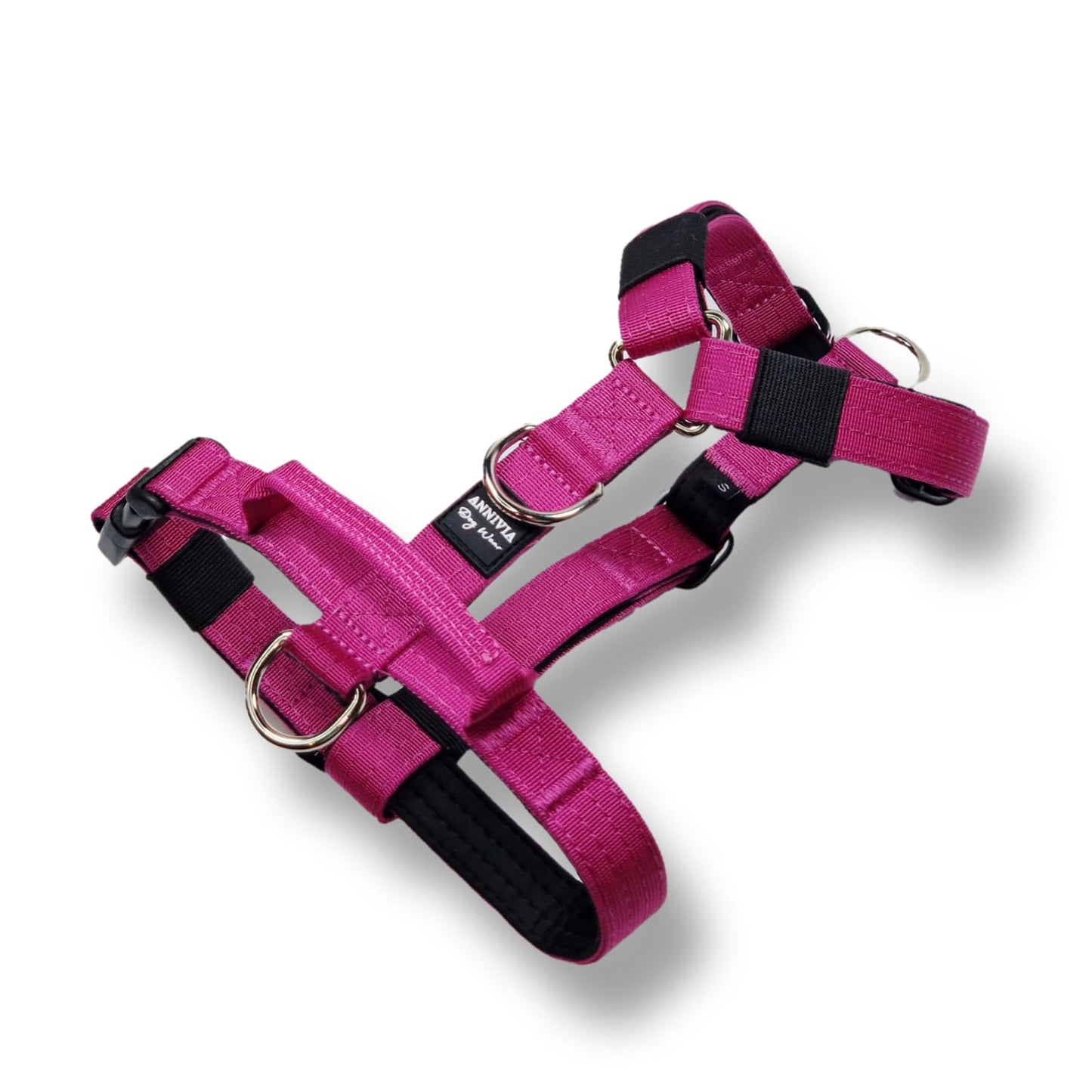 Mini Comfort Line dog Harness - Magenta Pink