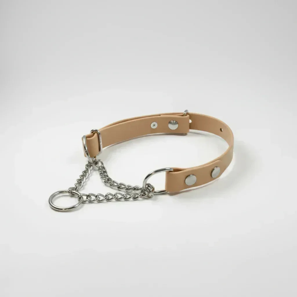 BioThane Martingeila Suņu Kakla Siksna 19mm Powder Tan