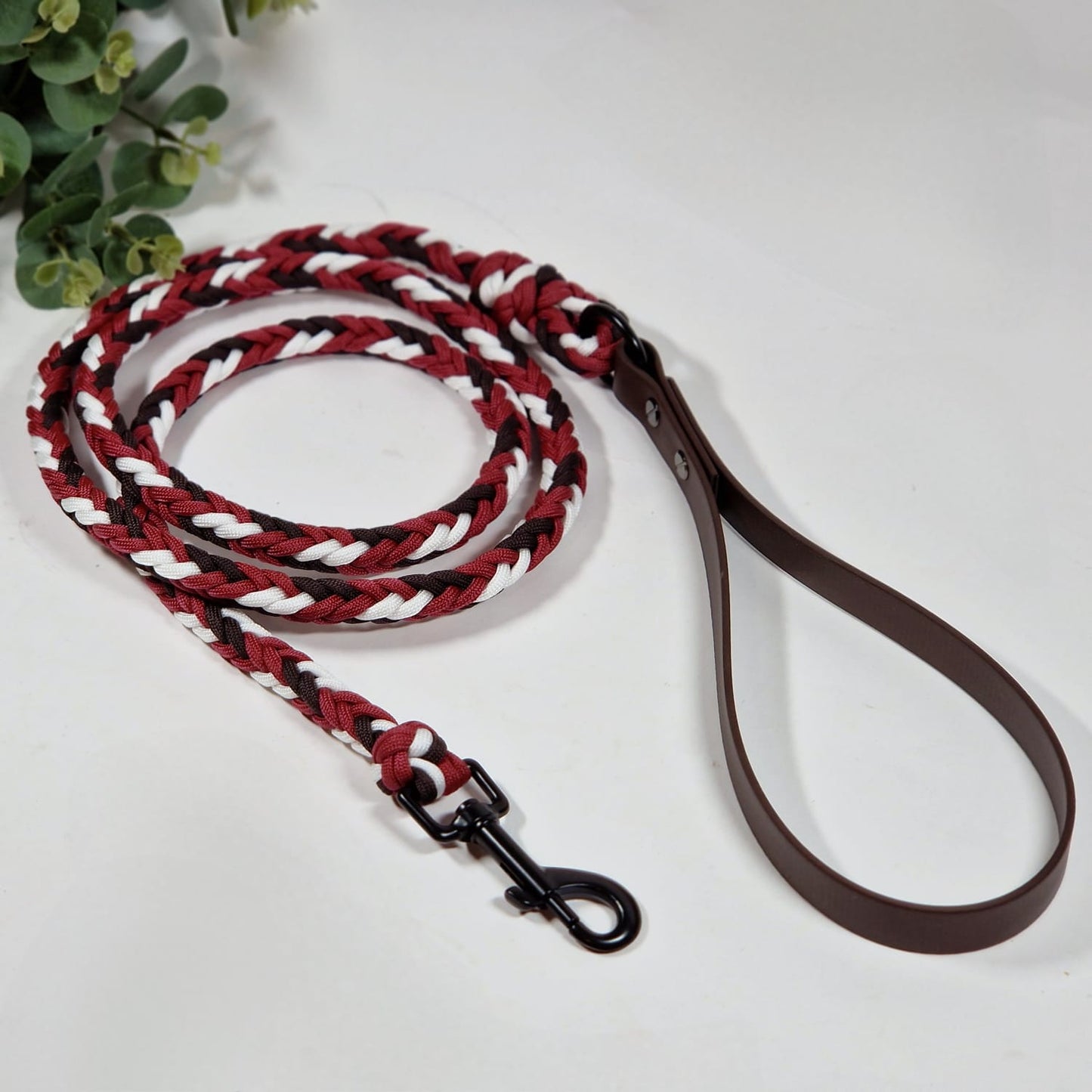 Paracord pīta suņu pavada 1,6 m - Latvija
