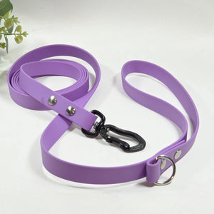 BioThane Sudraba Elegance Suņu Pavada 19mm - Krāsu un Karabīņu Izvēle