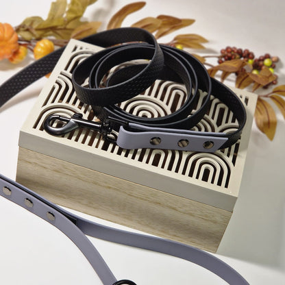 Hexa ūdensizturīgā pavada ar BioThane pelēka krāsā
