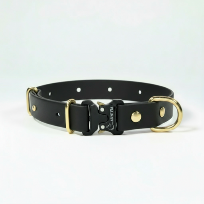 BioThane Elegance suņu kakla siksna - Black