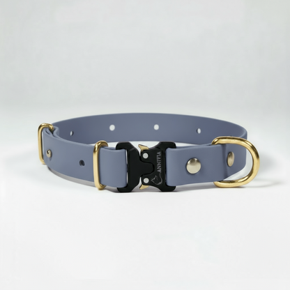 BioThane Elegance suņu kakla siksna - Grey