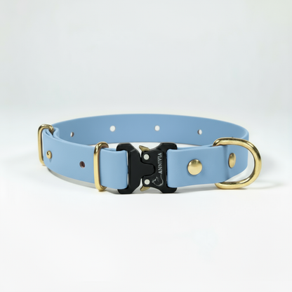 BioThane Elegance suņu kakla siksna - Polar Blue