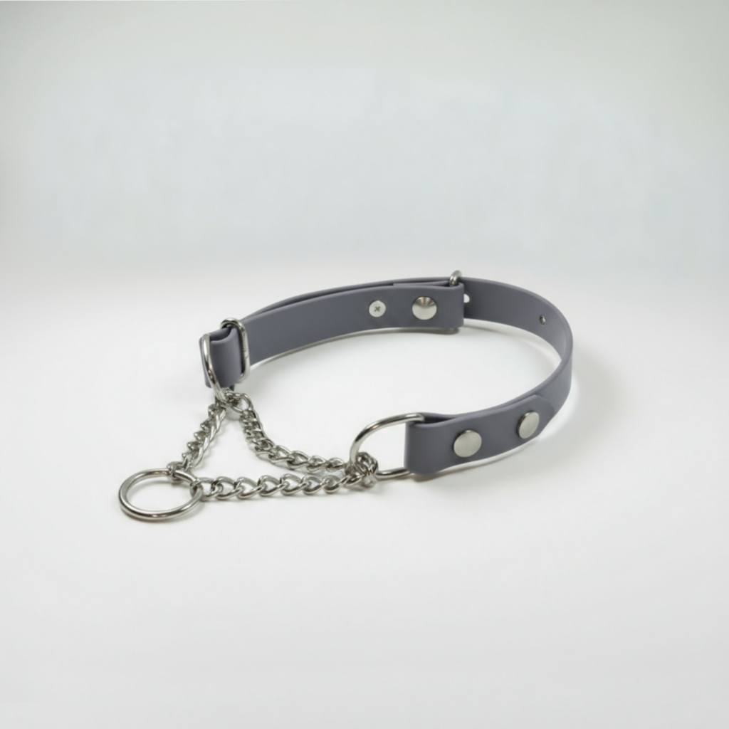 BioThane Martingeila Suņu Kakla Siksna 19mm Grey