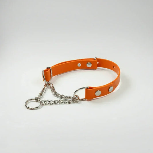 BioThane Martingeila Suņu Kakla Siksna 19mm Orange