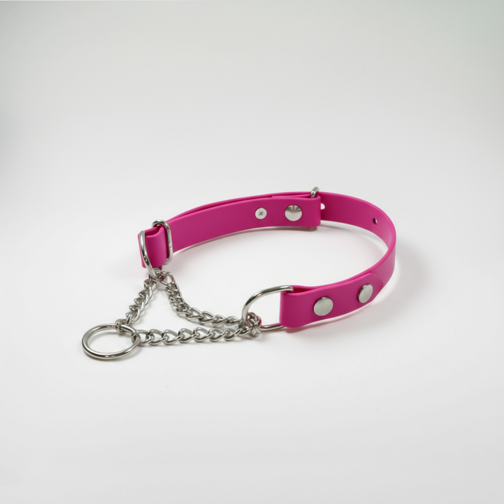 BioThane Martingeila Suņu Kakla Siksna 19mm Passion Pink