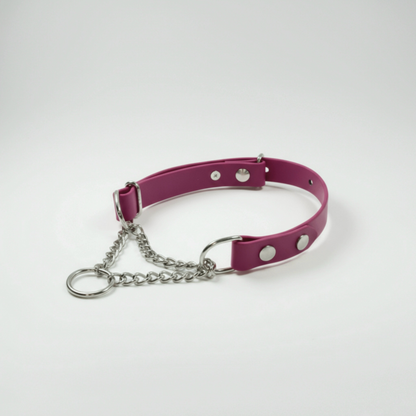 BioThane Martingeila Suņu Kakla Siksna 19mm Wine Red