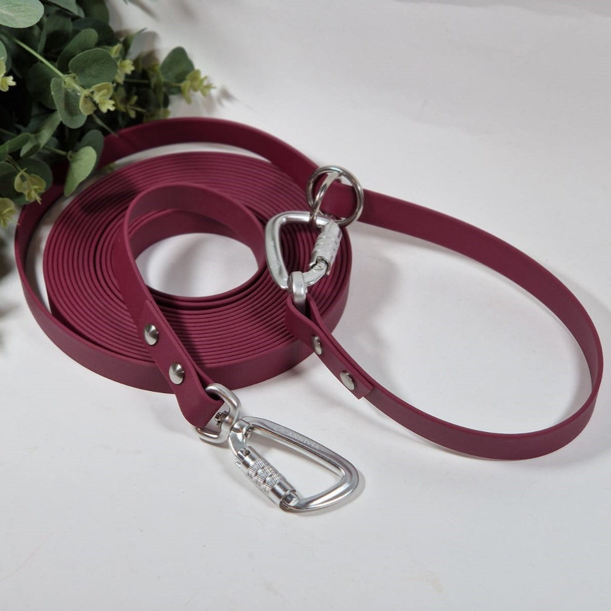 Biothane suņu multi pavada vīna krāsā