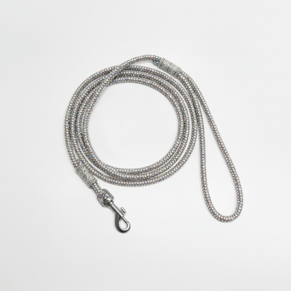 Diamond suņu Izstāžu Pavada ar Rhinestone Kristāliem - varavīksne 