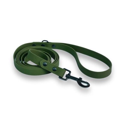 Hexa suņu pavada zaļā krāsā, viegla, spēcīga.