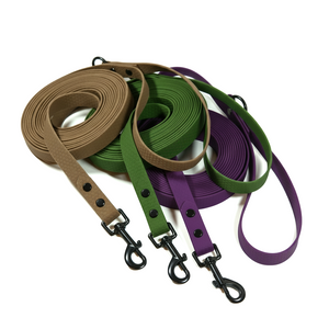 Hexa ūdensizturīgas pavadas suņiem ar melnām karabīnēm 