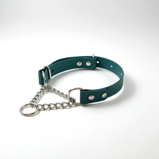 Martingeila Suņu Kakla Siksna - Dark Green 