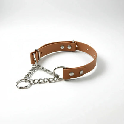 Martingeila Suņu Kakla Siksna - Light Brown