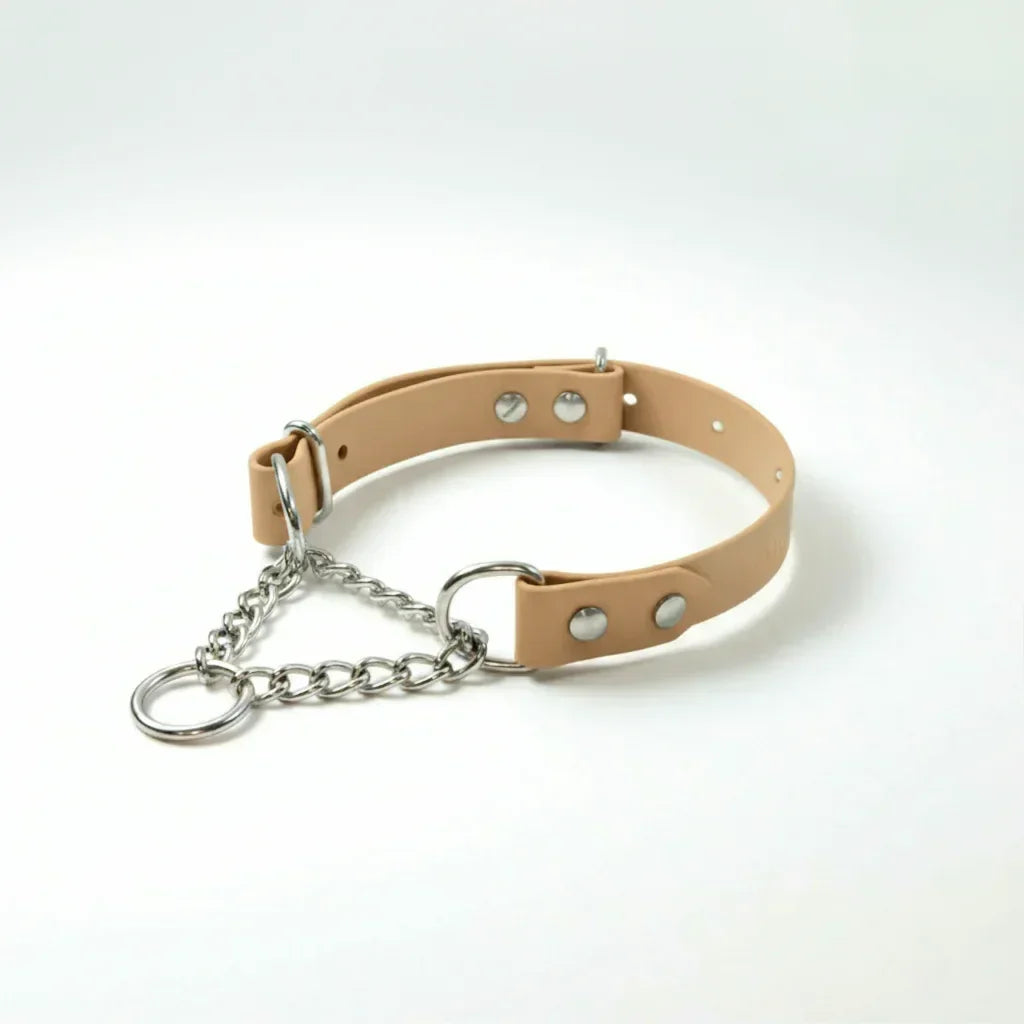 Martingeila Suņu Kakla Siksna - Powder Tan