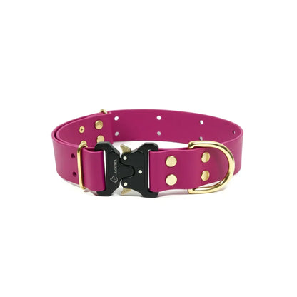 Maxi BioThane Elegance suņu kakla siksna - Magenta
