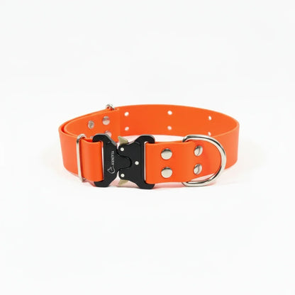 Maxi BioThane Elegance suņu kakla siksna - Orange