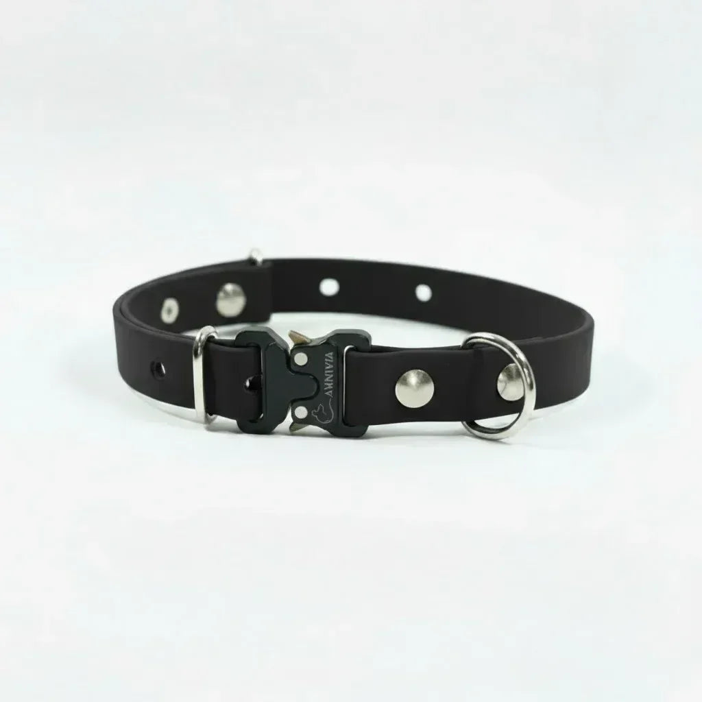 Mini Elegance suņu kakla siksna - Black