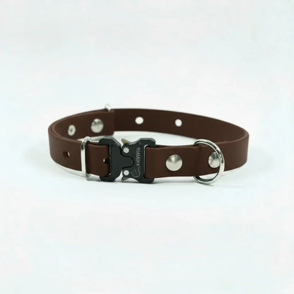 Mini Elegance suņu kakla siksna - Dark Brown