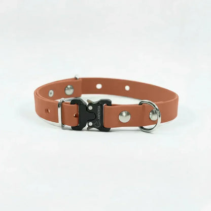 Mini Elegance suņu kakla siksna - Light Brown