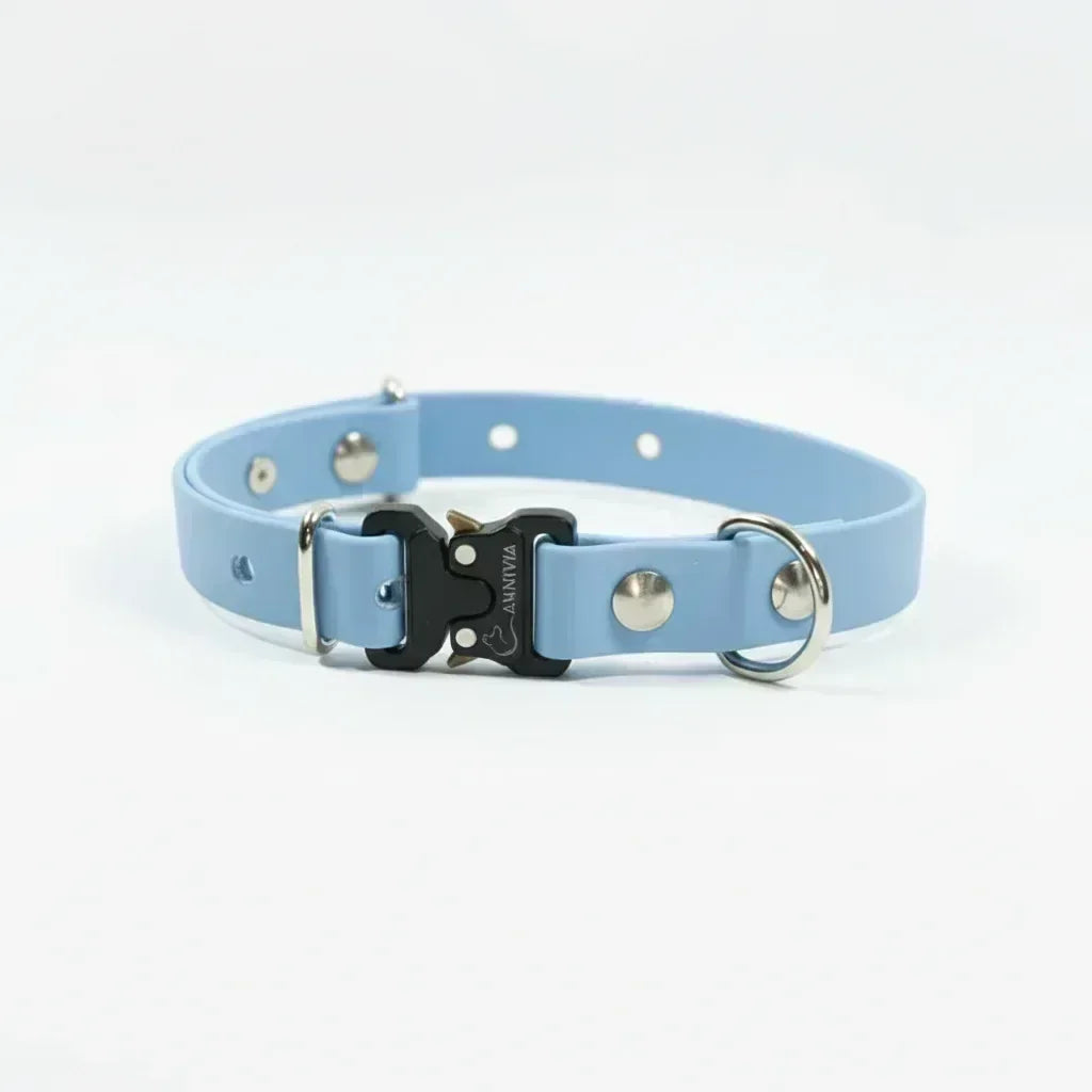 Mini Elegance suņu kakla siksna - Polar Blue