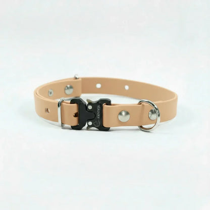 Mini Elegance suņu kakla siksna - Powder Tan