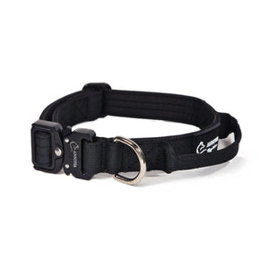 Mini taktiskā suņu kakla siksna ar rokturi, miksts neoprēns, spēcīgs neilons.