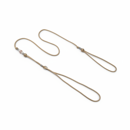 Izstāžu pavadas ar sudraba metalu, savelkošā