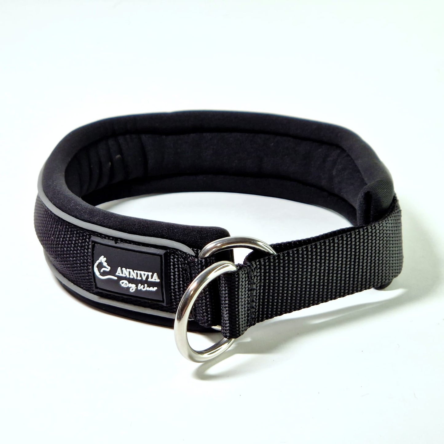 īpaši mīksta suņu kakla siksna ar atstarotāju